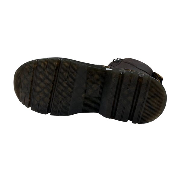 Dr Martens Tarik Crazy Horse Leather Utility Boots Mens Size 13 Dark Brown NEW - Picture 5 of 8